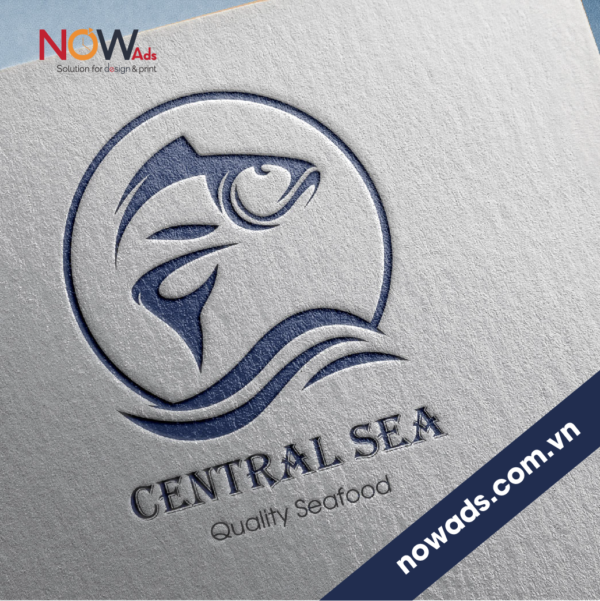 Thiết kế logo CENTRAL SEA NOWLG-001
