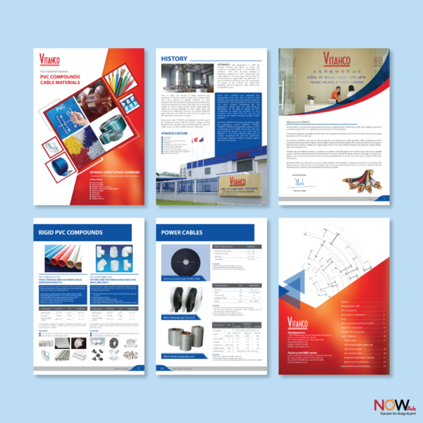 Thiết kế catalogue vật liệu NOW-NT005