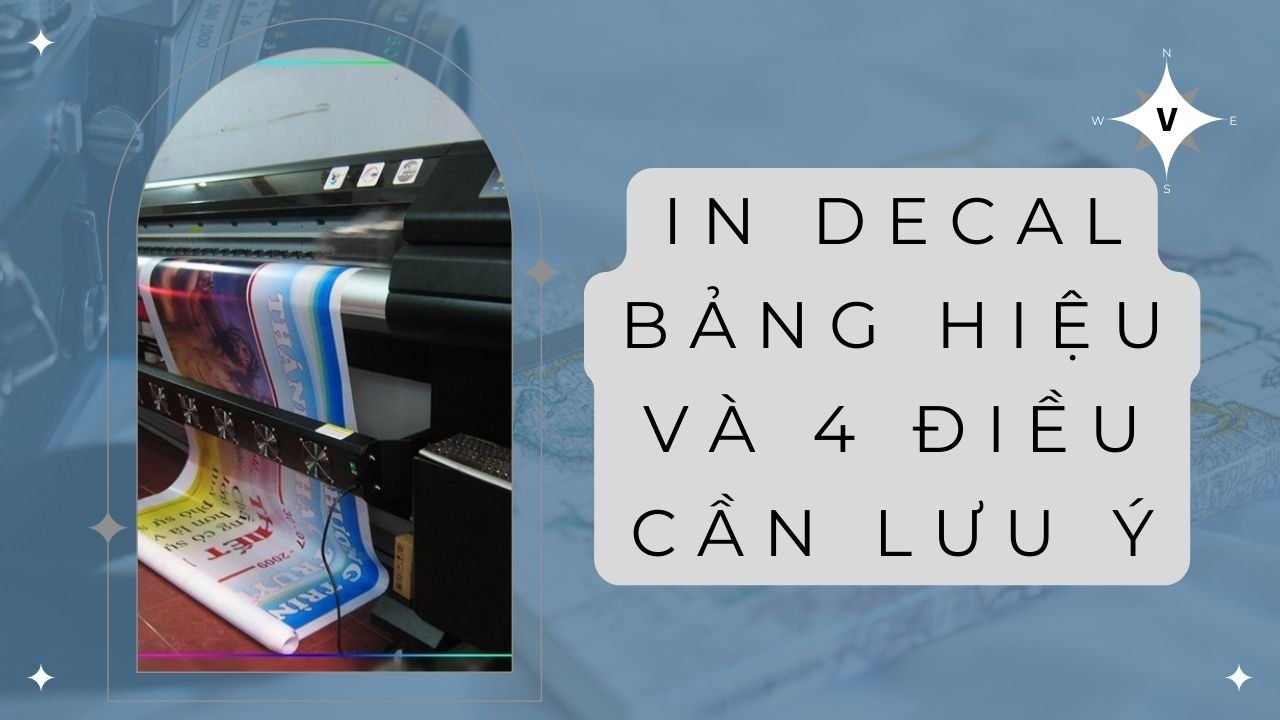 Làm decal quảng cáo: quy trình và lưu ý cáo