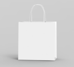 Túi giấy Kraft trắng N18xC25xH8