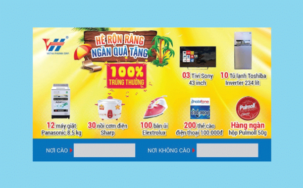 In thẻ cào số lượng ít