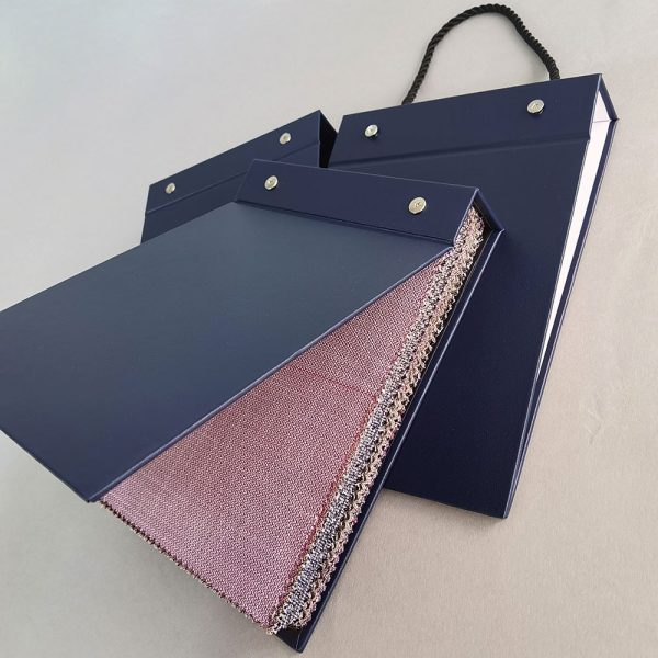 Bìa catalogue mẫu vải dạng xách CK-26