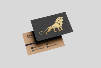 Quy trình in name card ép kim