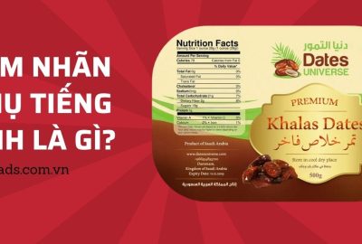 định nghĩa tem nhãn phụ tiếng anh là gì